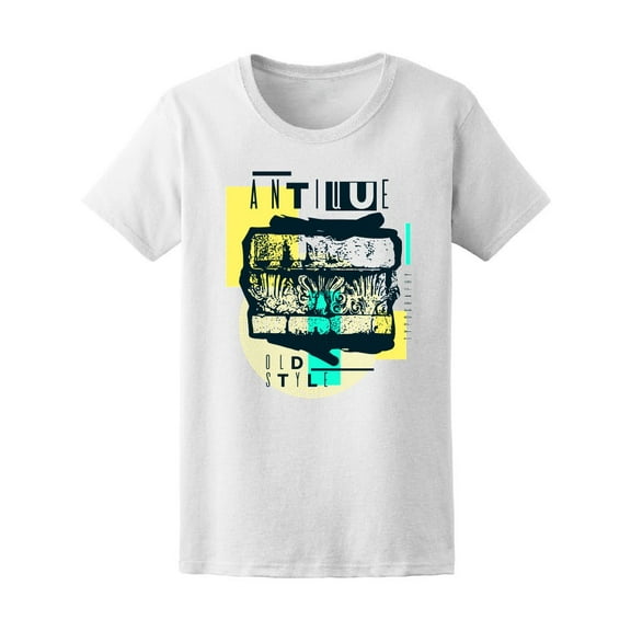 Abstract Antique Old Style T-Shirt Men -Image by Shutterstock, Male 3X-Large