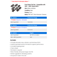thumbnail image 2 of Front Brake Pad Set - Compatible with 2001 - 2005 Toyota RAV4 2002 2003 2004, 2 of 2