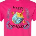 thumbnail image 4 of Inktastic Happy Hanukkah Dreidel and Laurels T-Shirt, 4 of 5