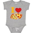 thumbnail image 3 of Inktastic I Love Pizza Boys or Girls Baby Bodysuit, 3 of 5