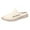 Beige, variant on IUJSOY Slides for Men Comfortable Soft Sole Slip on Shoes Casual Waterproof Slippers Garden Shoes