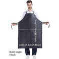 thumbnail image 3 of JFBUJC Tablier de Travail en Caoutchouc Imperméable Unisexe Abattoir Résistant à l'Huile, 3 of 4