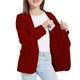 thumbnail image 5 of Odeerbi Chaqueta Blazer Chaqueta Chawl Collar Uniforme Formal Chaqueta Con Bolsillos, 5 of 7