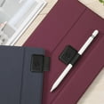thumbnail image 2 of Fintie 4 Pack Pen Loop Holder for Apple Pencil (USB-C) & Apple Pencil (1st / 2nd Generation) and Stylus Pens, Self Adhesive Leather Pencil Holder with Elastic Loop, 2 of 9