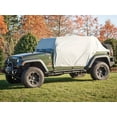 thumbnail image 3 of Rugged Ridge by RealTruck Weather-Lite Cab Cover for Wrangler JK/JL | Gray, Water Resistant | 13318.10 | Compatible with 2007-2024 Jeep Wrangler JK/JL 4-Door, 3 of 4
