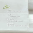 thumbnail image 2 of Cariloha Comfy Twill Classic Pillowcase Viscose from Bamboo King 2-Piece Set White, 2 of 6