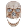 thumbnail image 1 of Mascarilla de esqueleto de Halloween con boca móvil, accesorio para disfraz de cosplay para fiesta de Halloween, 1 of 8