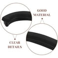 thumbnail image 3 of BRIGHTFUFU Violin Waist Rubber Sleeve Black with Clip Design for Middle Panel Protection and Impact Absorption, 3 of 8
