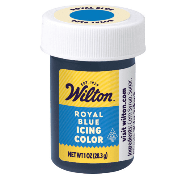 Wilton Blue Food Coloring Edible Gel for Baking & Cake Decorating No Taste 1 oz.