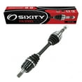 thumbnail image 2 of Sixity XTA Front Right Axle compatible with Honda TRX350FE FourTrax Rancher 4x4 ES TRX350FM 2000-2005, 2 of 5