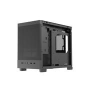 Rosewill Micro ATX Mini Tower PC Case with Pre-Installed 400W Power Supply | Left Temper Glass Side Panel | Front and Side Mesh | 240mm & 280mm Radiator Support | 1 x USB 2.0 | 2 x USB 3.0 | 1 x 120m