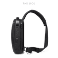 thumbnail image 2 of Mochila Cruzada Bange Espacio para iPad Tablet 8.5" audífonos, billetera y libros. Material resistente al agua y carga USB. Modelo BG-7256 Bange  BG-7256, 2 of 16