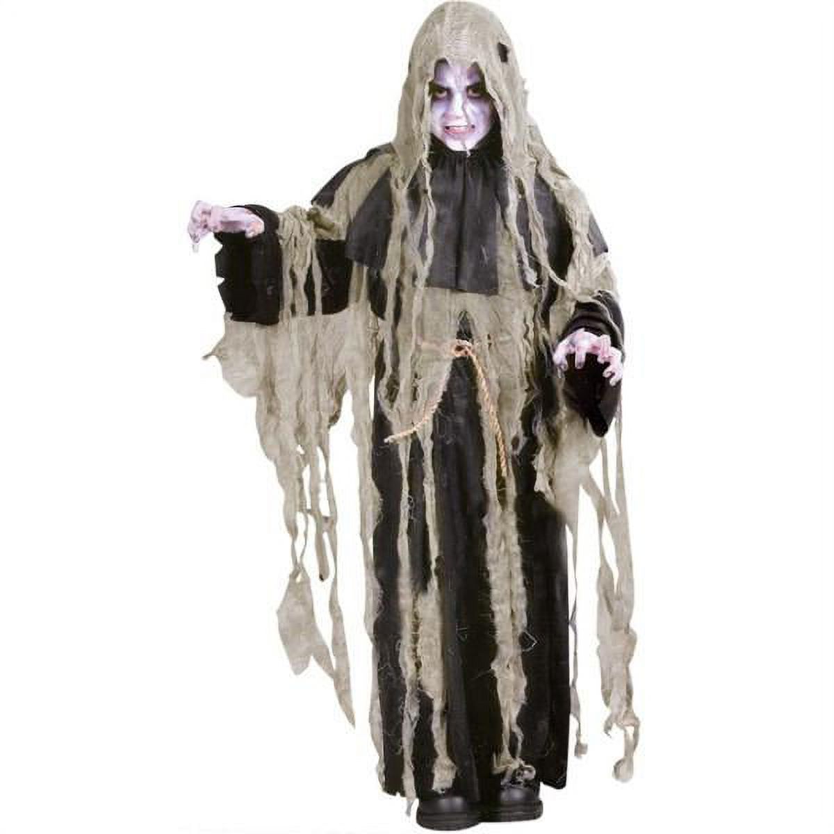 RG Costume Ghost Robe & Hood Child Costume - Multicolor, Medium (Size 8-10), Dress Up & Party Supplies
