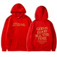 thumbnail image 2 of Christian Hoodies for Women 2025 God Is Good All The Time Hoodie with Pockets Hooded Sweatshirt Pullover Tops, 2 of 4