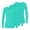 Verre de Mer, variante sur Adar sous-Couches pour Femmes, Lot de 3 - T-Shirt de sous-Couche à Manches Longues Confortable
