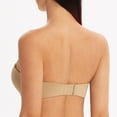 thumbnail image 2 of MELENECA Women's Stay-Put Multiway Wireless Lightly Padded Push Up Strapless Bra Almond 40E, 2 of 5