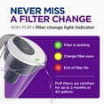 thumbnail image 5 of PUR 10-Cup Water Pitcher Filtration System, 10.2" W x 10.6" H x 6.8" L, Indigo, PPT001N, 5 of 10