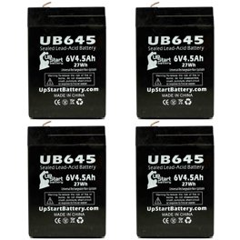 3x Pack - Compatible POWER PATROL SLA0959 Battery - Replacement UB6120 Universal Sealed Lead Acid Battery 6v 12ah 12000mah F1 Terminal Agm Sla Includes 6