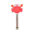 thumbnail image 2 of Water Temperature Thermometer for Pool Hot Tub Spa Ice Bath, Floating Shatter Resistant Pool Thermometer with String, Easy Read Pool Accessories for Indoor Outdoor Use(8.26Inch,Red), 2 of 6