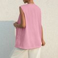 thumbnail image 4 of Women's Sleeveless Blazer Vest Casual Open Front Single Button Summer Jacket with Pockets, 4 of 9