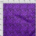 thumbnail image 2 of oneOone Cotton Flex Purple Fabric Animal Skin Diy Clothing Quilting Fabric Print Fabric By Yard 40 Inch Wide-M4A, 2 of 4