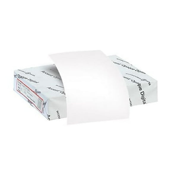 IP Accent Opaque 8 1/2" x 11" 50 lbs. Smooth Multipurpose Paper White 500/Ream 10933-0