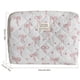 thumbnail image 4 of Bolso Mano Acolchado Con Lazo para Maquillaje Cosmético Mujeres Y Niñas, 4 of 6