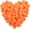Orange, variant on 150 Pcs Craft Pom Poms, 1 Inch Fuzzy Pompom Puff Balls for DIY Arts, Crafts Projects, Birthday Home Decorations