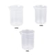 thumbnail image 3 of Yuarrent 3 unids/set taza de medición PP tazas de medida transparentes con de vertido contenedor de medición suministro de experimento para la Herramientas y accesorios para hornear Yuarrent HA5433-00B, 3 of 6