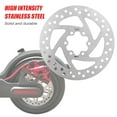thumbnail image 3 of 140mm/160mm Electric Scooter Disc Brake Rotor Stainless Steel Electric Scooter Disc Brake Pad with 6 Bolts, 3 of 7