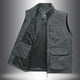 thumbnail image 1 of Chaleco informal de trabajo para hombre Chaleco de hombre Chaleco de hombre Chaleco de hombre de mediana edad Pesca Talla grande Suelto, 1 of 5