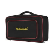Rockhouse Portable Handheld Gig Bag Abrasion Proof Thicken Fabric Pedalboard Carry Bag Large Size Guitar Pedal Board Case Guitar Accessories