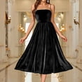 thumbnail image 1 of UPPADA Robes de Danse pour Femmes Robe à Franges à Franges à Sequins Robe à Bretelles Spaghetti Robe Moulante Robe Maxi Robe Froncée Robe de Cocktail Robe de Fête Mini Robes Robes d'Invité de Mariage Vêtements en Liquidation pour Femmes, 1 of 6