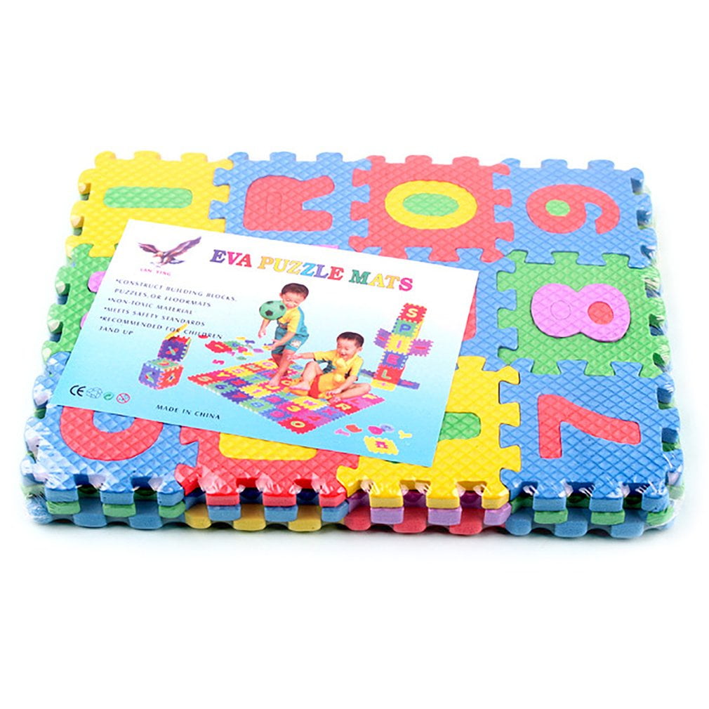 Durable Soft Eva Foam Baby Kids Play Mat Alphabet Number Puzzle Toy Gift Ca Walmart Canada