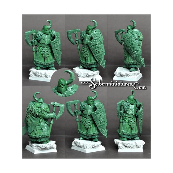 Scibor Monstrous Miniatures Barbarian Lord #9 New