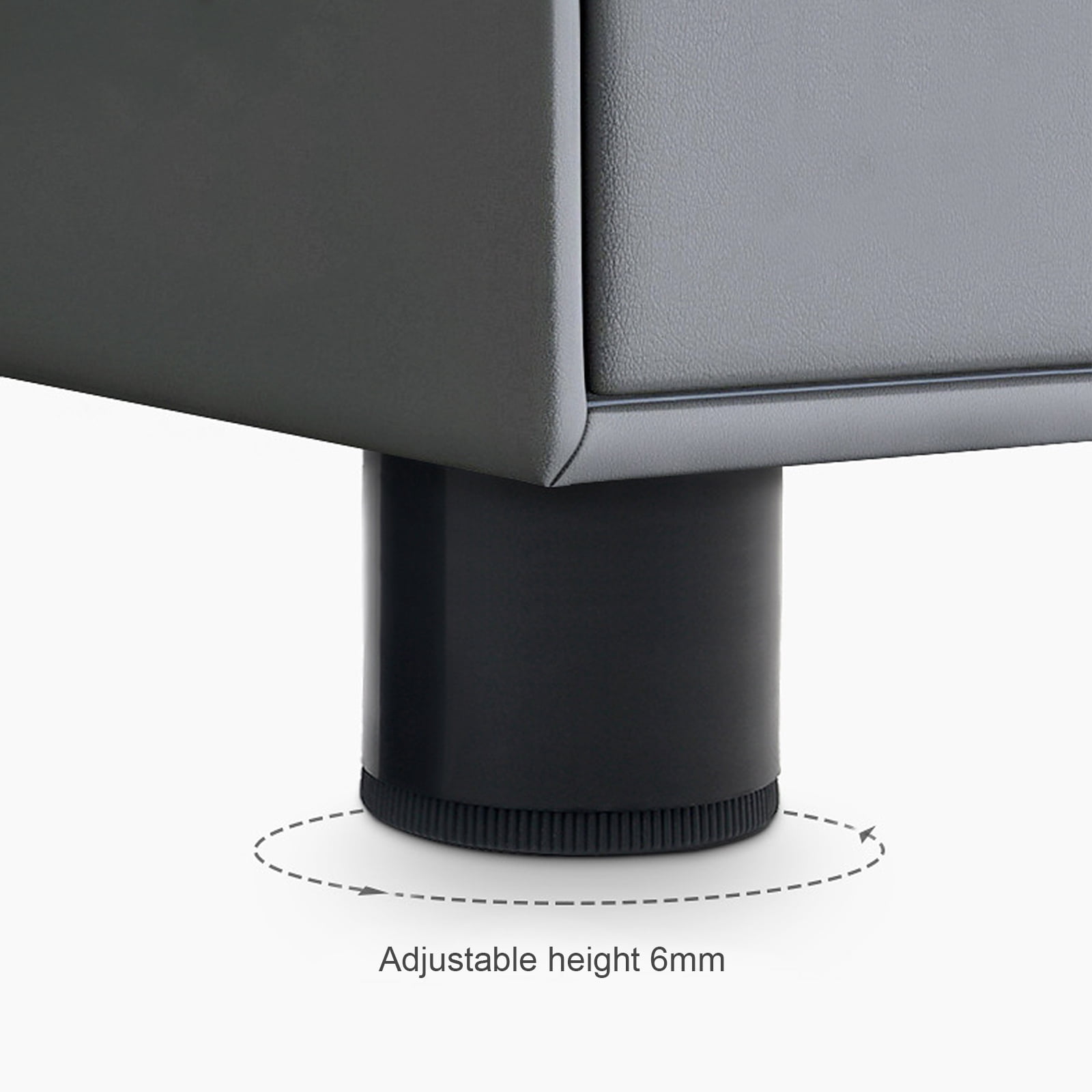 4pcs Adjustable Furniture Risers Sofa Table Height Adjustable Leg Risers