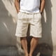 thumbnail image 3 of Ceisia Men's Plaid Lounge Pants | Soft & Stretchable Pajama Bottoms with Drawstring Elastic Waist and Side Pockets Khaki XL Gift, 3 of 7