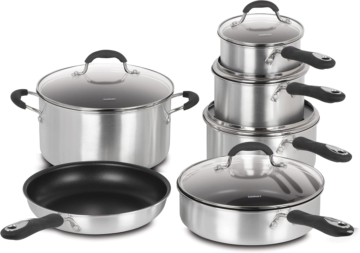 Cuisinart Advantage 11-Piece Non-Stick Aluminum Cookware Set