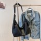 thumbnail image 1 of Bolso de mano para mujer, bolso de mano que combina con todo, bolsos cruzados, bolso informal Hobo (negro), 1 of 8