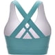 thumbnail image 5 of Sujetador deportivo para mujer, entrecruzado en la espalda, acolchado, con tiras, sujetador deportivo, soporte medio, sujetador de yoga con copas extraíbles Zhivalor HMHZ326-10, 5 of 7