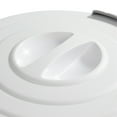 thumbnail image 6 of 24 Quart Latching Utility Can – White Durable Plastic Storage Container with Secure Lid, 6 of 6