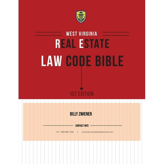 West Virginia Real Estate Law Code Bible, (Paperback)
