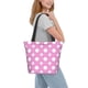 thumbnail image 2 of Balery Purple And White Polka Dot Bolsa de Hombro con Diseño, Bolsa Grande y Duradera, Bolsa Versátil para Compras, 2 of 6