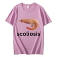 thumbnail image 4 of Scoliosis Funny Shrimp Meme T-shirt Unisex Fashion, 4 of 5