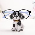 thumbnail image 3 of Lovely Dog Eyeglasses Holder Stand Animal Figure Resin for Glasses Accessory, 3 of 8
