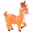 thumbnail image 4 of deevoka Small Deer Figurine Arts Craft Miniature Deer Statue for Wedding Party Indoor B, 4 of 9