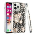 thumbnail image 3 of For iPhone 12 Pro Max 6.7 Full Diamond with Ornaments Case Cover - Pearl Flowers with Perfume Smoke, 3 of 3