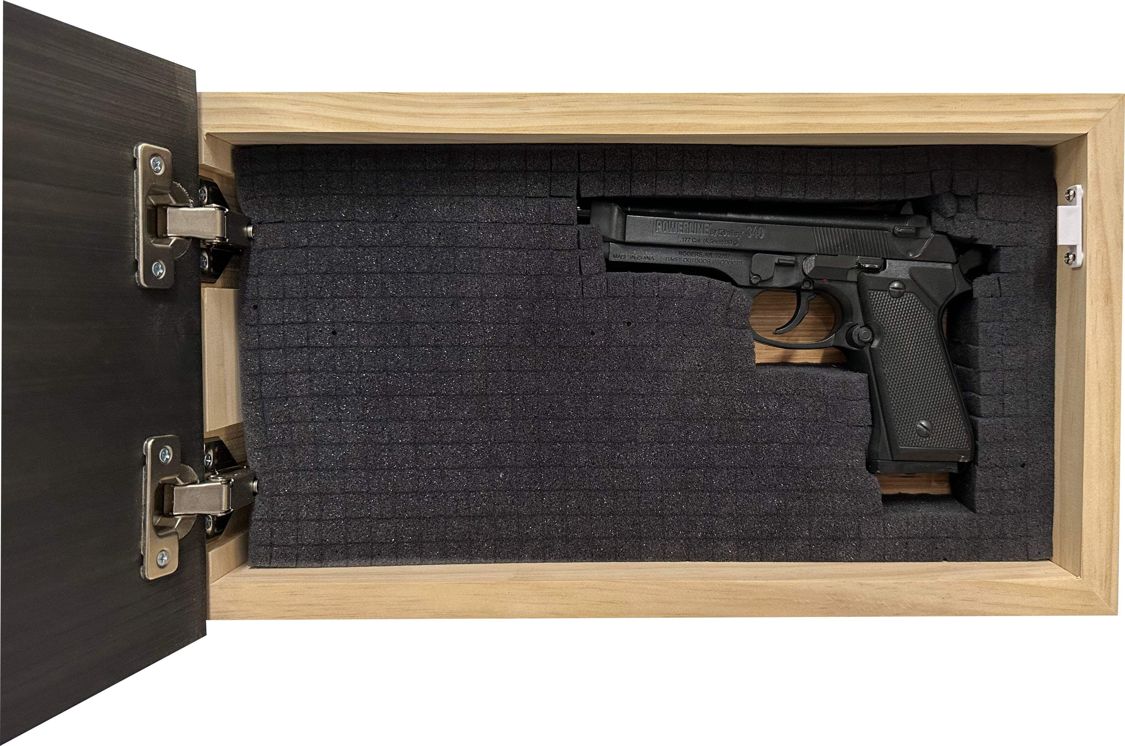 Bellewood Designs Our Family Tree Roots Wall Decoration Gun Safe - Securely Store Your Gun Safely in Plain Sight