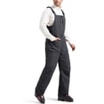 thumbnail image 1 of Overol Impermeable Aislado para Hombre FREE SOLDIER para Nieve (Negro, Talle L/30L), 1 of 8
