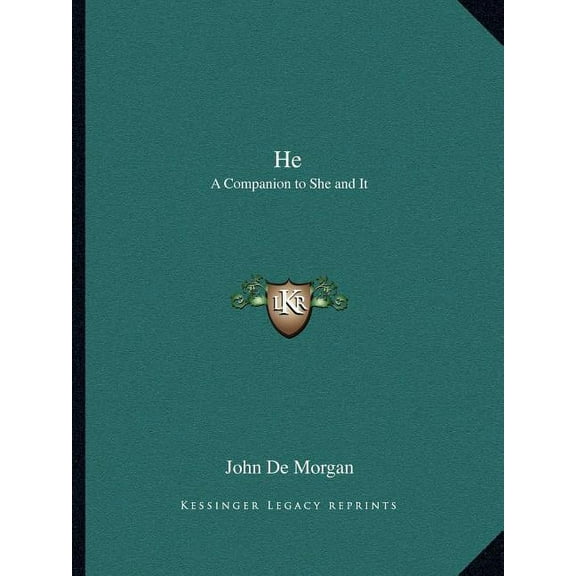 He : A Companion to She and It (Paperback)
